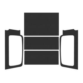 50604 Design Engineering Bgwz For 2004-06 Jeep Wrangler Lj Headliner Kit Black