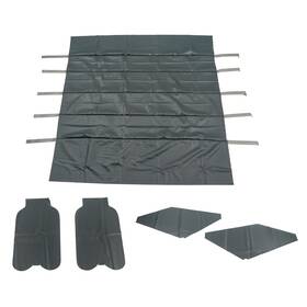 Distinctive Industries 072260h-600 Basic Headliner Chevy Camaro Coupe 69 Black Bedford Ri