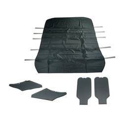 091884h-1179 Distinctive Industries Deluxe 5-bow Headliner Kit Chevy Chevelle Coupe/ Sedan