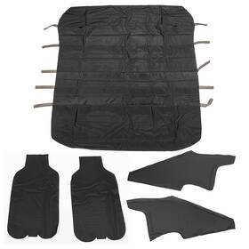 091885h-1179 Distinctive Industries Deluxe Black Headliner Kit Chevy Chevelle 70 5-bow 2-d