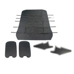Distinctive Industries 091886h1179 Black Deluxe 5-bow Headliner Kit Chevy Chevelle/ El Ca