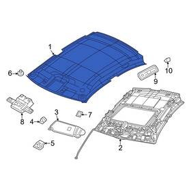 7kw90dx9ab Dodge Oe For Charger 2022-2023 Headliner