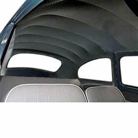 00-4395-0 Empi 4395 Black Headliner For Vw Type 1 Beetle 1968-1977 All Years Super
