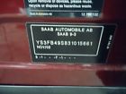 1055117 Finish Speedometer 04 Mph Cluster Saab 03 Metal 9-3
