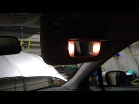 268-02217r Ford Passenger Sun Visor Illuminated Without Sunroof Fits 15-16 Fusion 10256280