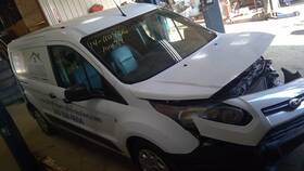 268-02266bl Ford Driver Left Sun Visor Without Mirror Fits 14-21 Transit Connect 10312450