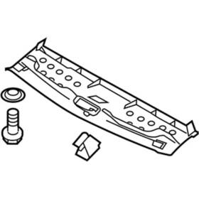 9t1z-61115a00-ab Ford Genuine Front Headliner