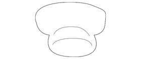 Cj5z-7850980-a Ford Genuine Headliner Retainer