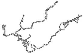 Dp5z-14a005-za Ford Genuine Wiring Assembly
