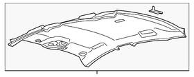 Ds7z-5451916-rf Ford Genuine Headliner