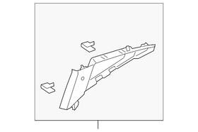 Fr3z-6352019-ad Ford Genuine Window Trim