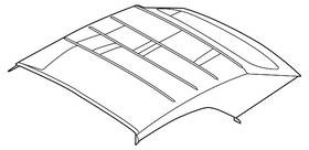 Fr3z-7651916-ab Ford Genuine Headliner