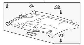 Hc3z-2551944-ca Ford Genuine Headliner