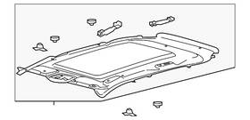 Ka1z-5851916-ef Ford Genuine Headlining Roof