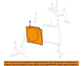 5c3z8b614da Ford Oem 2007 F-250 Super Duty-fan Shroud