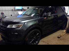 268-02384r Ford Truck Passenger Right Sun Visor With Illumination Fits 16-19 Explorer 10245535