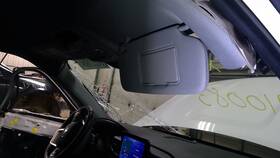 268-12627r Ford Truck Passenger Right Sun Visor Without Police Package Fits 20 Explorer 10293871