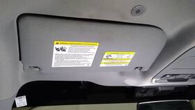 268-12926al Ford Truck Driver Sun Visor Crew Cab With Mirror Fits 21-23 F150 Pickup 10313609