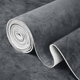 Fgio354 Garifon Suede Headliner Fabric 96 Inch L 60 W Dark Grey