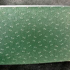 H1393 General Motors 1973 Gm Green Pierced W Stripesheadliner Detroit Number Price Per Yard