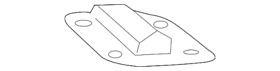 83266-t0g-a51za Genuine Cover Elr Bracket Yr416l Max Ivory