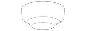 Gs7z-7450980-a Genuine Ford Headliner Retainer Clip