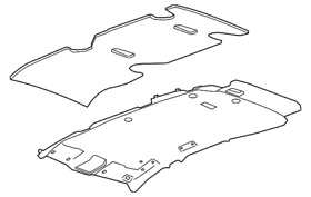 85553109 Genuine Gm F Panel