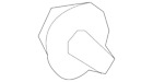 007-988-99-78 Genuine Lift-gate Trim Scuff Plate Clip