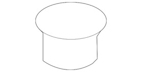 000-998-37-21-7j69 Genuine Mercedes-benz Headliner Cap