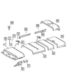 5104298aa Genuine Mopar Nylon Flock