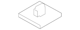 31463877 Genuine Volvo Headliner Retainer