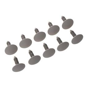10241518 Gm Genuine Gray Multi-purpose Trim Panel Retainer 10 Pack 4060