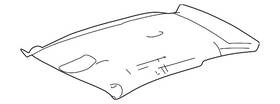 15143330 Gm Genuine Panel Assembly-hdlng Tr Pewter R