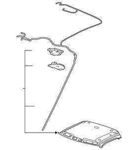 15269188 Gm Genuine Headliner