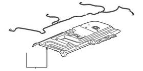 Gm 19353737 Genuine Shale Instrument Panel Knee Bolster
