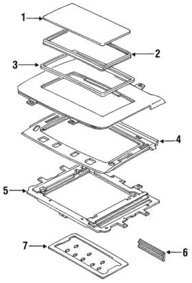 20380766 Gm Genuine Strip Molding