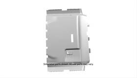 23104572 Gm Genuine Jet Black Headliner Rear Trim Panel