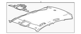 Gm 23337239 Genuine Light Neutral Headlining Trim Panel