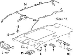 26605875 Gm Genuine F Panel