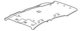 42740289 Gm Genuine Opel Gray Headliner Trim Panel