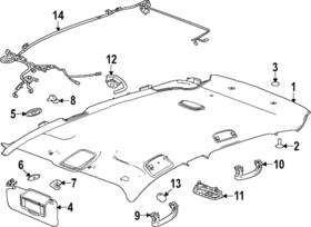 42876529 Gm Genuine Headliner
