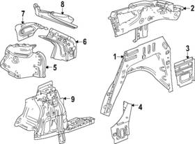 60004026 Gm Genuine Panel