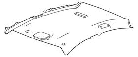 84053265 Gm Genuine Jet Black Headlining Trim Panel