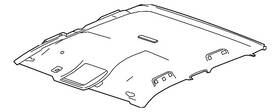 Gm 84121435 Genuine Light Ash Gray Headlining Trim Panel