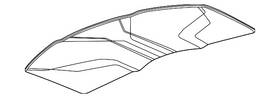 84621272 Gm Genuine Headliner