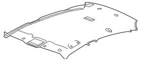 84649310 Gm Genuine F Panel