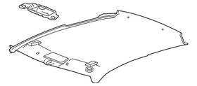 84761788 Gm Genuine Gray Headlining Trim Panel