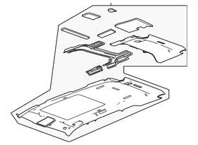 85156049 Gm Genuine F Panel
