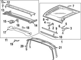 85540002 Gm Genuine Headliner 85540002 Gm Genuine Headliner