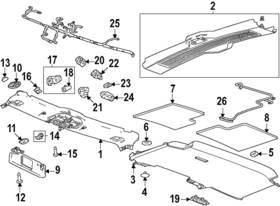86531684 Gm Genuine Headliner